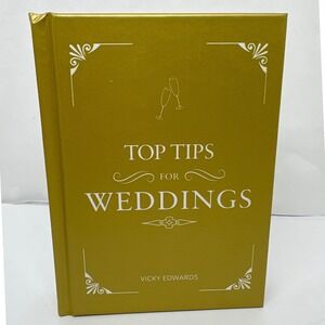 Top‎ Tips For Weddings Book Edwards Wedding Planning Guide Gold Bridal Shower